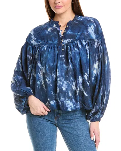 Electric & Rose Sasha Top In Blue