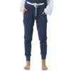 ELECTRIC & ROSE HART TERRY JOGGER IN NAVY