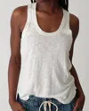 Electric & Rose Jesse Tank Top In Cloud In White