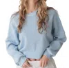 Electric & Rose Jude Thermal Tee In Ice In Blue