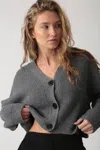 ELECTRIC & ROSE KATIE SWEATER IN HEATHER GREY