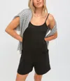 Electric & Rose Kit Romper In Black In Black