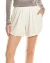 Electric & Rose Electric Rose Linen-blend Track Short In Beige