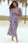 Electric & Rose Melody Printed Midi Dress In Multicolor