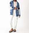 Electric & Rose Patchwork Cardigan In Indigo