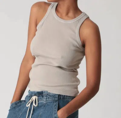 Electric & Rose Sinclair Tank Top In Khaki In Green