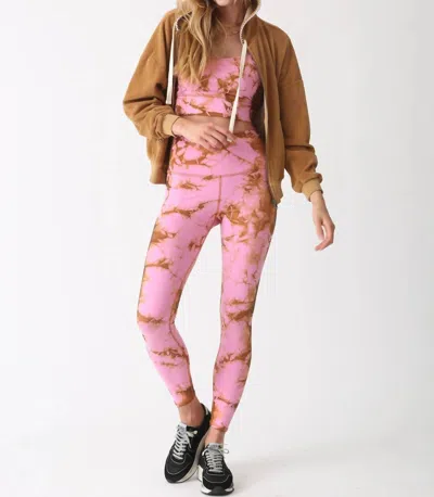 Electric & Rose Venice Legging In Dulce/taffy In Pink