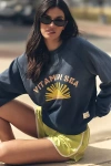 Electric & Rose Vitamin Sea Graphic Crew-neck Sweatshirt