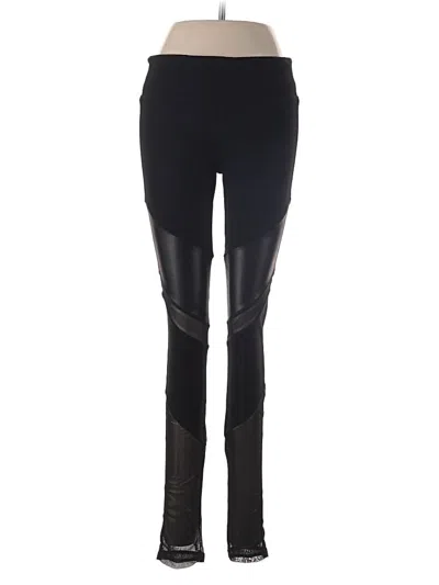 Pre-owned Electric Yoga Active Pants In Black