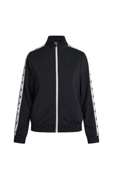 Electric Yoga Bolt Track Jacket In Black/white