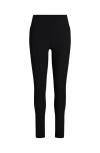 Electric Yoga Color Block Rib Legging In Black/white