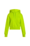 Electric Yoga French Terry Hoodie In Lime Punch
