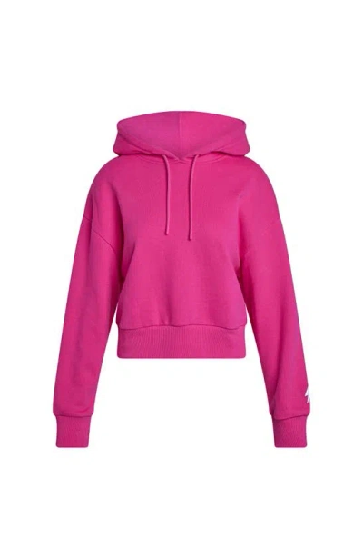 Electric Yoga French Terry Hoodie In Pink Yarrow
