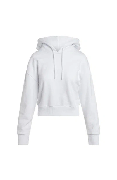 Electric Yoga French Terry Hoodie In White