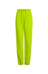 Electric Yoga French Terry Joggers In Lime Punch