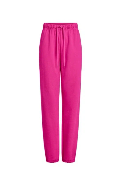 Electric Yoga French Terry Joggers In Pink