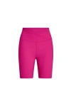 Electric Yoga Rib Biker Shorts In Pink Yarrow