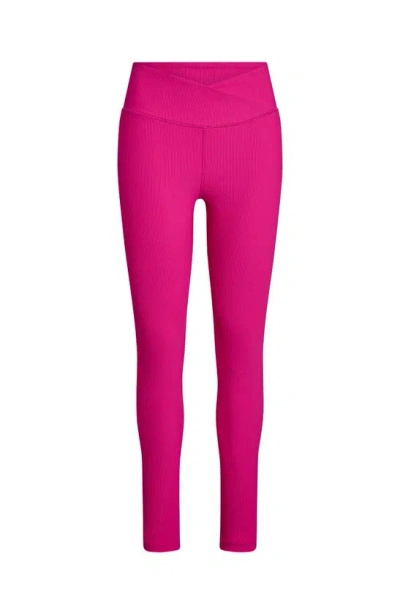 Electric Yoga Rib Legging In Pink