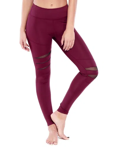 Electric Yoga The Dream Legging In Burgundy