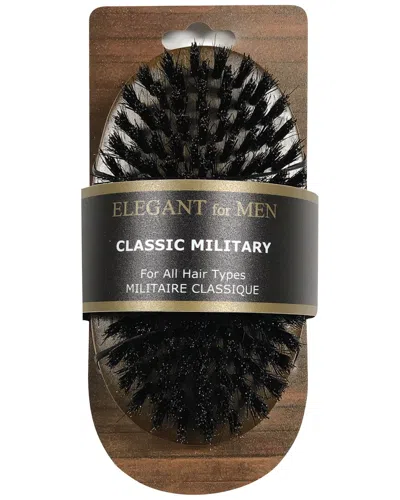 Elegant Classic Military Brush 100% Boar Brush