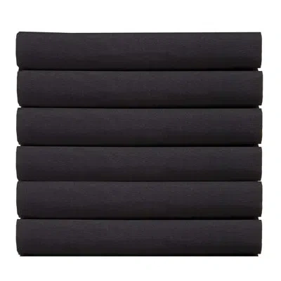 Elegant Comfort 1500 Thread Count Fitted Sheet In Black
