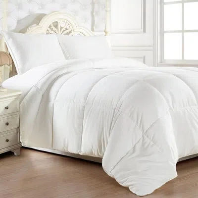 Elegant Comfort Down Alternative Comforter In White