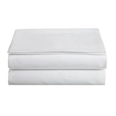 Elegant Comfort Flat Sheet In White