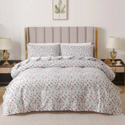 Elegant Comfort Luxuriously Soft 4-piece Velvet Plush Flannel Sheet Set - Premium Quality -cozy Warm, Anti-static, N In Multi