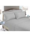 Elegant Comfort Luxury Soft Solid 3-pc. Sheet Set, Twin In Silver