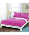 Elegant Comfort Silky Soft Fitted Sheet, Queen In Pink