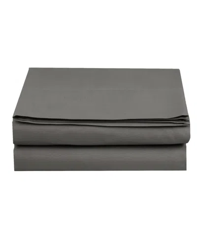 Elegant Comfort Silky Soft Fitted Sheet, Queen In Gray