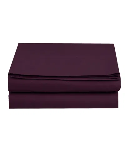 ELEGANT COMFORT SILKY SOFT FLAT SHEET, FULL