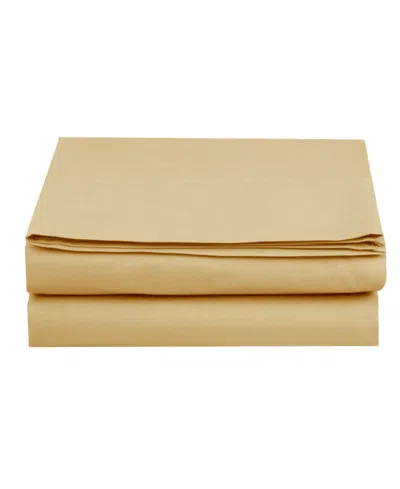 ELEGANT COMFORT SILKY SOFT FLAT SHEET, TWIN