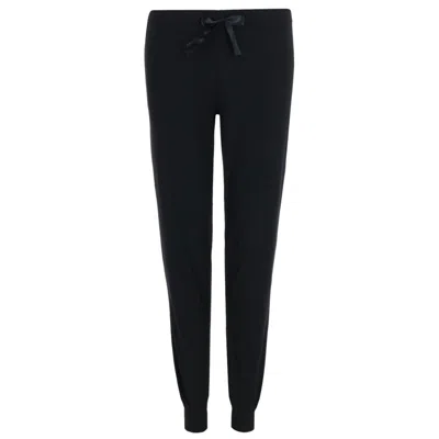 Elegant Emily Women's Solid Jogger Lounge Pants In Black