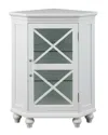 Elegant Home Fashions Blue Ridge Corner Floor Cabinet