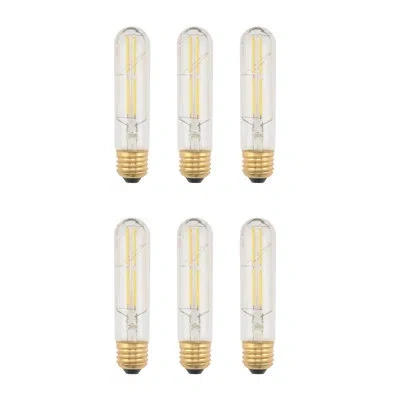 Elegant Lighting 6w 3000k Led T10 Light Bulb With 550 Lumens In Clear