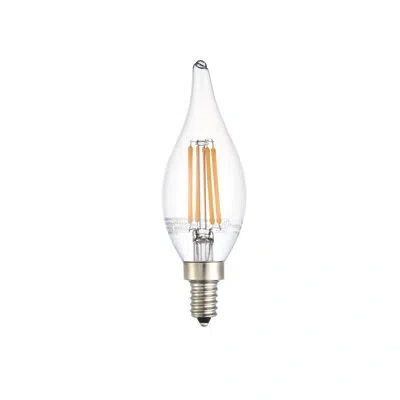 Elegant Lighting 6w (60 Watt Equivalent) E12 Dimmable Led Candle Light Bulb In Clear