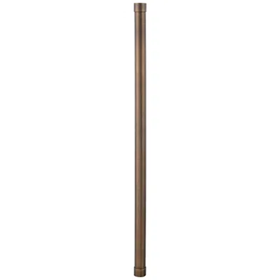 Elegant Lighting Aera 24" Long Antique Brass Landscape Light Extension Stem