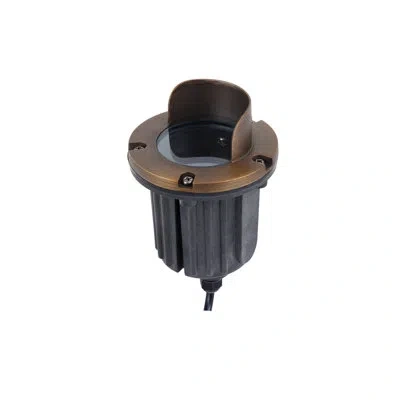 Elegant Lighting Aera Antique Brass Low Voltage Well Light