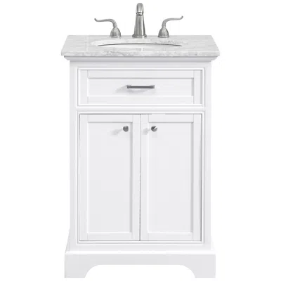 Elegant Lighting Bathroom Vanity, Single, 24 Inch