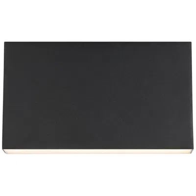 Elegant Lighting Colter 5" High Black Led Outdoor Wall Light