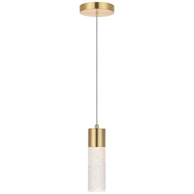 Elegant Lighting Constellation 4 3/4" Wide Gold Led Mini Pendant