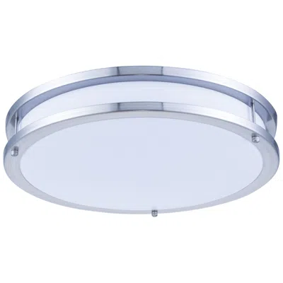 Elegant Lighting Led Double Ring Ceiling Flush, 3000k, 105 Degree,