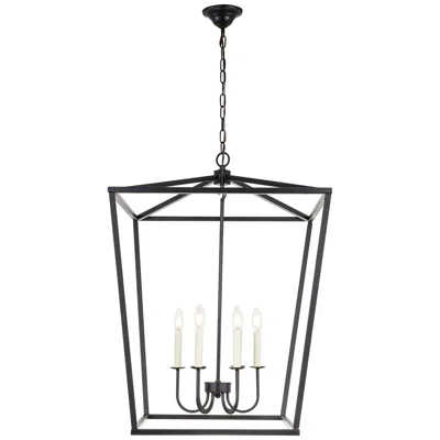 Elegant Lighting Maddox 24" Wide Black 6-light Chandelier