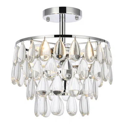 Elegant Lighting Mila 12" Flush Mount