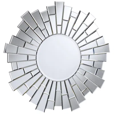 Elegant Lighting Modern 1" Vanity Mirror In White