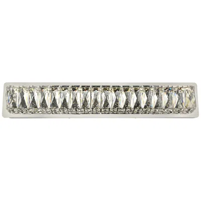 Elegant Lighting Monroe 24 1/2" Wide Chrome Led Bath Light