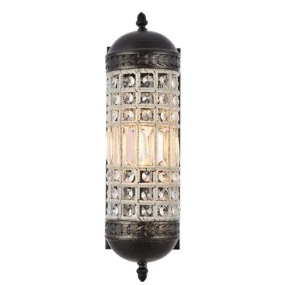 Elegant Lighting Olivia 5" Wall Sconce In Black
