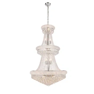 Elegant Lighting Primo 10-light Flush Mount In Golden Teak Smoky,royal Cut