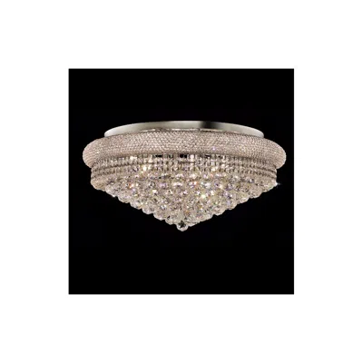Elegant Lighting Primo 28" Royal Cut Crystal 15-light Ceiling Light